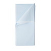 Stretcher Sheet Flat Sheet 40 X 90 Inch Blue / White Tissue / Poly Disposable 50/CS