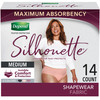 Depend Silhouette Absorbent Underwear, Medium