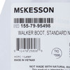 1159120_EA Walker Boot McKesson Non-Pneumatic X-Large Left or Right Foot Adult 1/EA