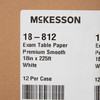 113115_CS Table Paper McKesson 18 Inch Width White Smooth 12/CS