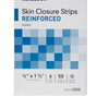 Skin Closure Strip McKesson 1/4 X 1-1/2 Inch Nonwoven Material Reinforced Strip White 50/BX