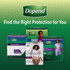 Female Adult Absorbent Underwear Depend FIT-FLEX Pull On with Tear Away Seams Medium Disposable Heavy Absorbency 36/CS