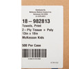 Procedure Towel McKesson 13 W X 18 L Inch McKesson Kids Print NonSterile 500/CS