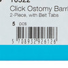 Ostomy Barrier SenSura Mio Click Trim to Fit, Extended Wear Elastic Adhesive 60 mm Flange Blue Code System 10 to 55 mm Opening 5/BX