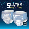 Male Youth Absorbent Underwear GoodNites Pull On with Tear Away Seams Size 6 / X-Large Disposable Heavy Absorbency 36/CS