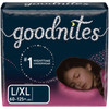Goodnites Girls Heavy Absorbency Nighttime Underwear, X-Large