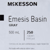 Emesis Basin McKesson Graphite 16 oz. Plastic Single Patient Use 250/CS