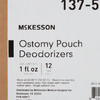 Ostomy Appliance Deodorant McKesson 1 oz., Dropper Bottle, Unscented 12/CS