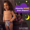 Female Toddler Training Pants Pull-Ups Night-Time Size 3T to 4T Disposable Heavy Absorbency 60/PK