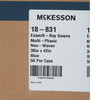 146460_CS Patient Exam Gown McKesson One Size Fits Most Blue Disposable 50/CS