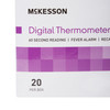 Digital Stick Thermometer McKesson Oral / Rectal / Axillary Probe Handheld 20/BX