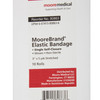 Elastic Bandage McKesson 3 Inch X 4-1/2 Yard Single Hook and Loop Closure Tan NonSterile Standard Compression 50/CS