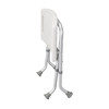 Bath Bench drive Without Arms Aluminum Frame Without Backrest 19-3/4 Inch Seat Width 300 lbs. Weight Capacity 1/EA