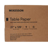 Table Paper McKesson 21 Inch Width White Textured 9/CS