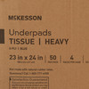 Procedure Underpad McKesson 23 W X 24 L Inch Blue NonSterile 200/CS