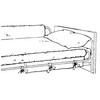 Bed Side Rail Bumper Pad Skil-Care 18 X 60 Inch 1/PR