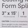Padded Splint Roll McKesson 3 Inch X 15 Foot Fiberglass White 1/BX
