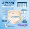Female Adult Absorbent Underwear Attends Discreet Pull On with Tear Away Seams X-Large Disposable Heavy Absorbency 64/CS