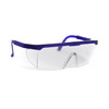 Protective Glasses McKesson Brand Side Shield Clear Tint Blue / Clear Frame Over Ear One Size Fits Most 25/BX