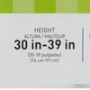 Offset Cane McKesson Aluminum 30 to 39 Inch Height Silver 6/CS