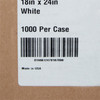 Scale Liner Paper McKesson 18 Inch Width White Crepe 1000/CS