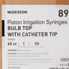 Irrigation Bulb Syringe McKesson Pouch Sterile Disposable 2 oz. 50/CS