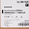 Surgical Stockinette Impervious / Tubular McKesson 9 W X 48 L Inch Sterile 12/CS