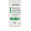 Hand Sanitizer with Aloe McKesson Premium 2 oz. Ethyl Alcohol Gel Bottle 48/CS