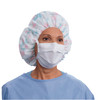 Surgical Mask Halyard Pleated Tie Closure One Size Fits Most White NonSterile Not Rated Adult 300/CS