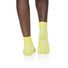 Slipper Socks Pillow Paws Risk Alert Terries X-Large Yellow Ankle High 48/CS