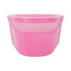 McKesson Denture Cup 8 oz. Pink Hinged Lid Single Patient Use 200/CS