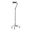 drive Aluminum Small Base Quad Cane, 30  39 Inch Height