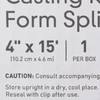 Padded Splint Roll McKesson 4 Inch X 15 Foot Fiberglass White 1/BX
