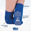 554158_CS Slipper Socks Pillow Paws Bariatric 3X-Large Royal Blue Ankle High 48/CS