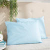 Bed Pillow McKesson 20 X 26 Inch Blue Reusable 12/CS