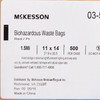 Infectious Waste Bag McKesson 1 to 6 gal. Red Bag 11 X 14 Inch 500/CS