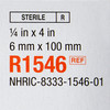 Skin Closure Strip Steri-Strip 1/4 X 4 Inch Nonwoven Material Reinforced Strip White 50/BX