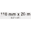 Media Recording Paper McKesson Premium Grade Paper 110 mm X 20 Meter Roll Without Grid 5/CS