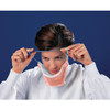 Particulate Respirator / Surgical Mask FluidShield Medical N95 Flat Fold Elastic Strap Small Orange NonSterile ASTM Level 3 Adult 35/BX