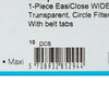 Ostomy Pouch SenSura Mio Convex One-Piece System 11 Inch Length, Maxi 3/8 to 1-11/16 Inch Stoma Drainable Deep Convex, Trim to Fit 10/BX