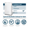 Disposable Underpad Attends Supersorb Advanced 23 X 36 Inch Pulp Core Heavy Absorbency 70/CS