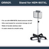 Blood Pressure Monitor Cart IntelliSense Stainless Steel 22 Inch Silver 5-7/8 X 12 X 21-1/2 Inch Basket, 11 X 12 Inch Platform 1/EA