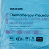 Chemotherapy Procedure Gown McKesson 2X-Large Blue NonSterile AAMI Level 2 / ASTM D6978 Disposable 30/CS