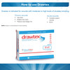 Hydroconductive Wound Dressing Drawtex 2 X 2 Inch Square 10/BX