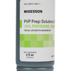 Skin Prep Solution McKesson 4 oz. Flip-Top Bottle 10% Strength Povidone-Iodine NonSterile 36/CS