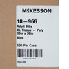 Bib McKesson Slipover Disposable Poly / Tissue 500/CS