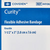 Adhesive Strip Curity 1-1/2 X 3 Inch Fabric Knuckle Tan Sterile 1200/CS