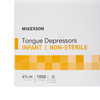 Tongue Depressor McKesson 4-1/2 Inch Length Wood 10000/CS