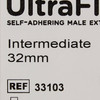 Male External Catheter UltraFlex Self-Adhesive Seal Silicone Intermediate 100/BX