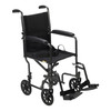 drive Lightweight Steel Transport Chair, 17-Inch Seat Width